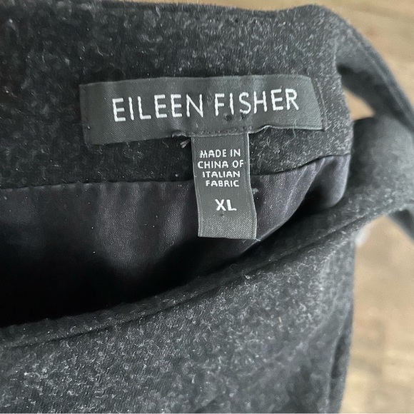 Eileen Fisher Charcoal Ponte Knit Dress - Picture 3 of 5